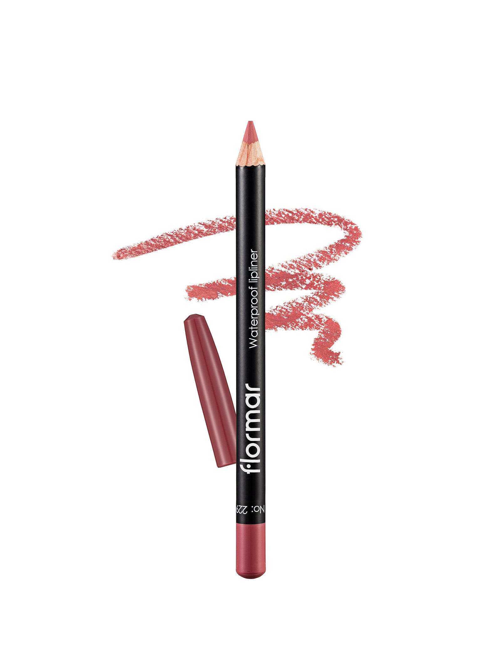 Flormar Natural Glow Pink Toned 3-Piece Lip Set – texture detail