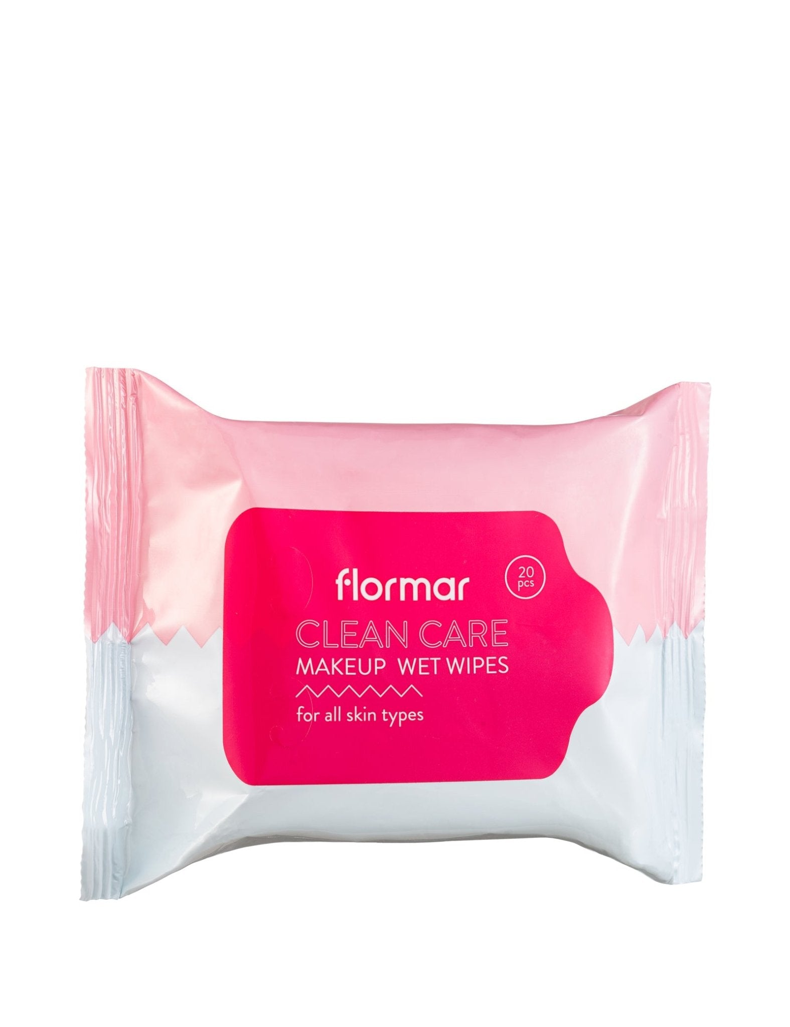 Flormar Clean Care Makeup Wet Wipes All Skin Types - Flormar KSA
