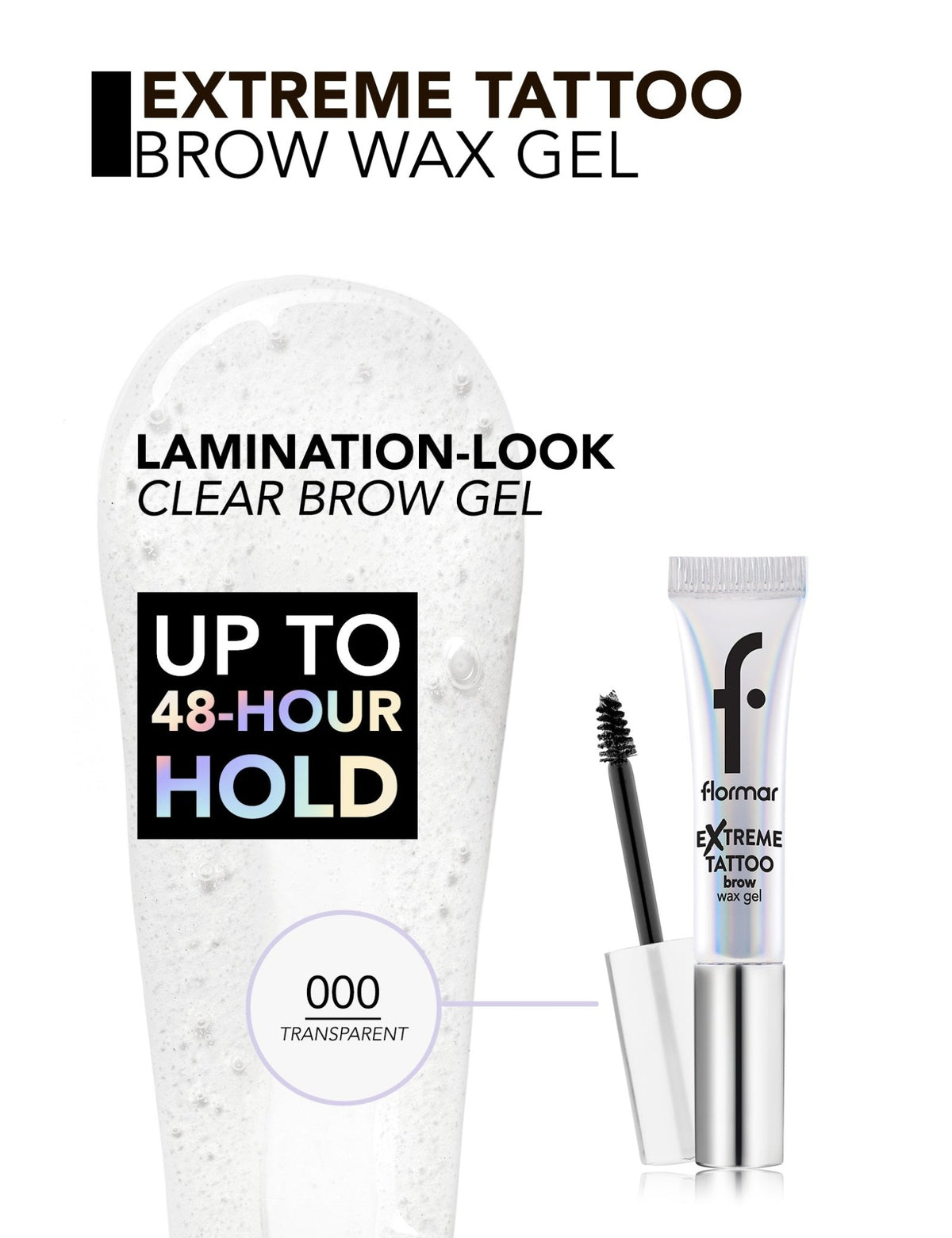 Flormar Extreme Tattoo Brow Wax Gel - Flormar KSA