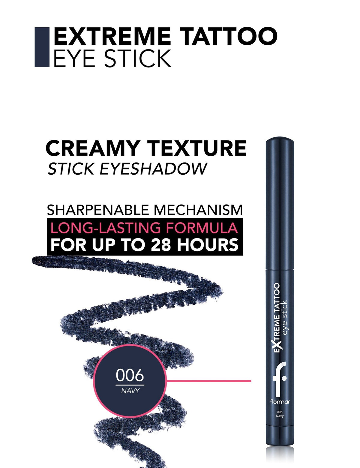 Flormar Extreme Tattoo Eye Stick - Flormar KSA