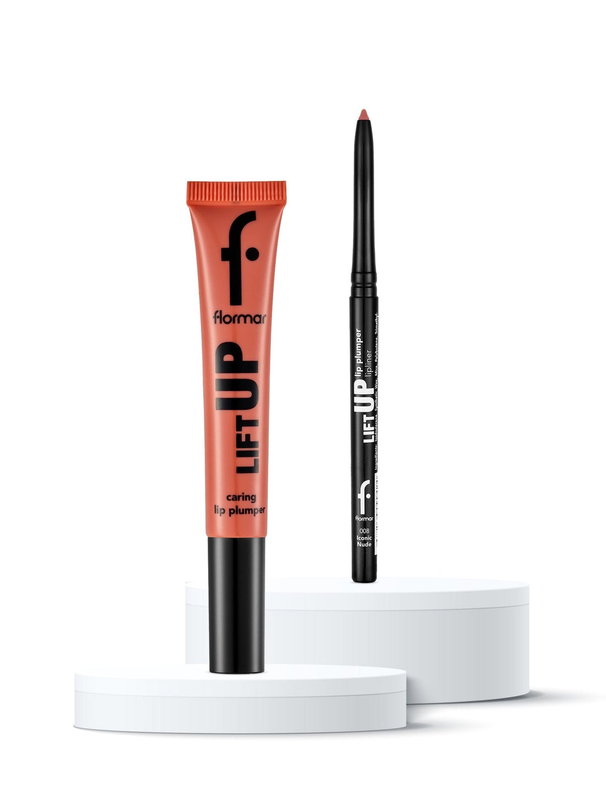 Lift Up Volumizing 2-Piece Nude Lip Set - Flormar KSA