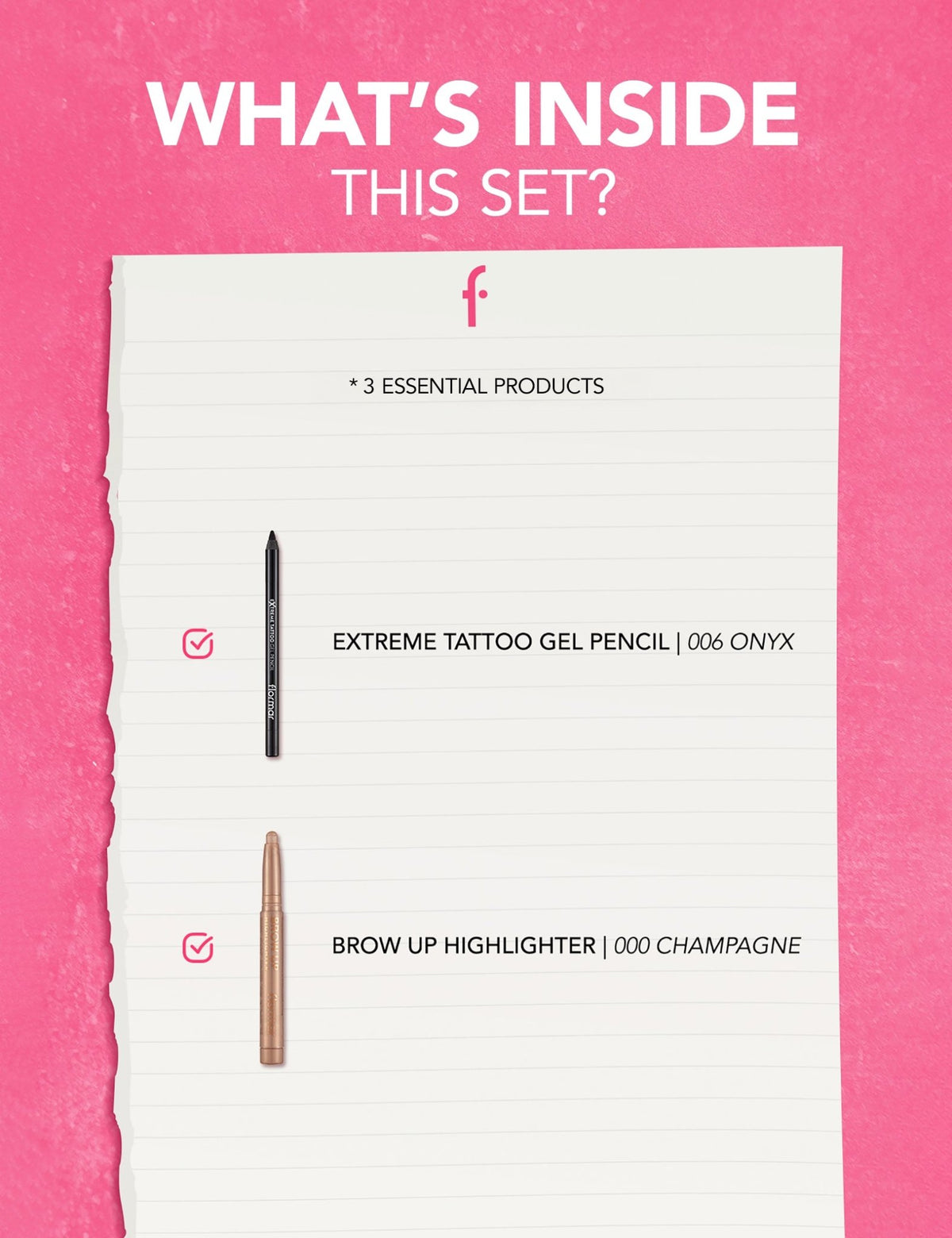 Perfect Combination 2-piece Makeup Set - Flormar KSA