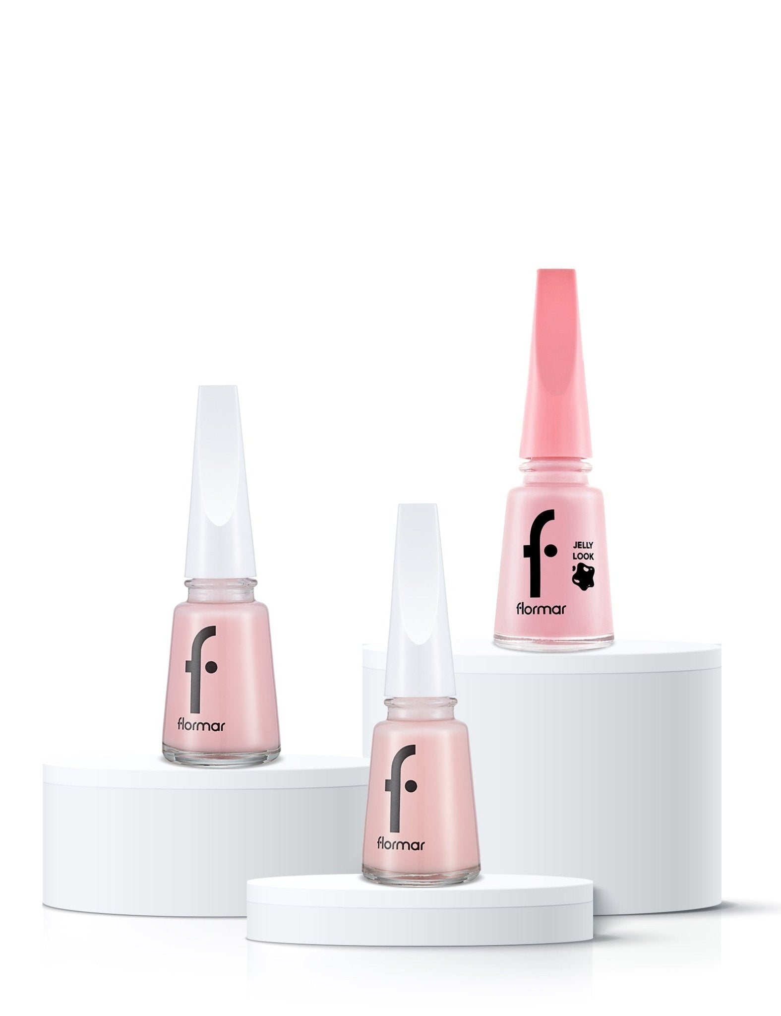 Pink Elegant Shades 3-Piece Nail Polish Set - Flormar KSA
