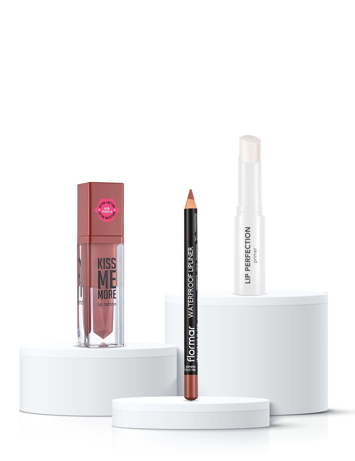 The Lip Ritual 3-Piece Lip Makeup Set - Flormar KSA
